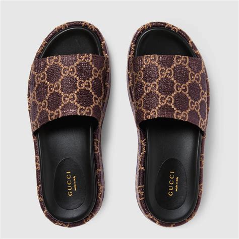 women's gucci clogs|designer gucci slippers for women.